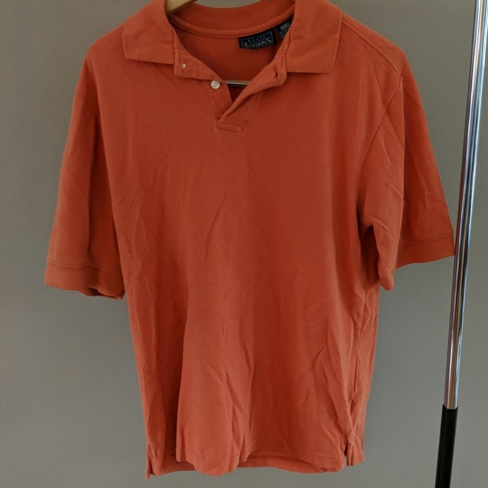Basic editions orange Polo shirt